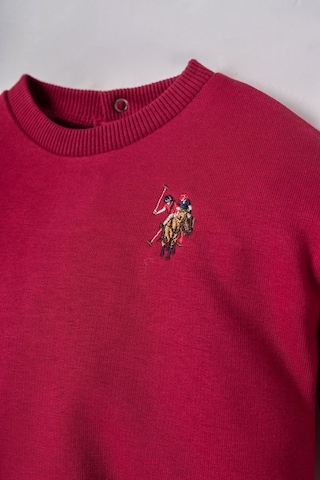 U.S. Polo Assn. Erkek Bebek Nakışlı Bordo Uzun Kol Pijama Takım Usb3170-c-v1 Usb3170-c-v1