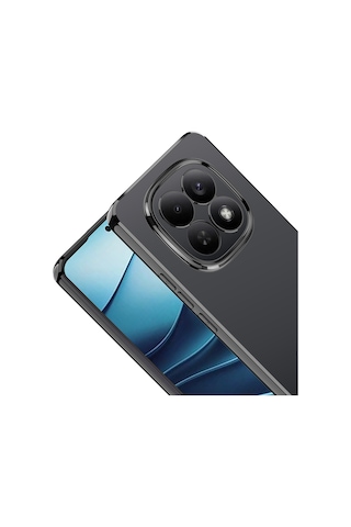 Redmi Note 15 Pro Kılıf Kamera Korumalı Logo Gösteren Mkst Omega Kapak - Derin Mor