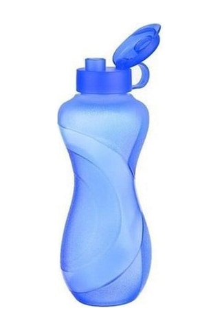 1500ml Kapasiteli Sporcu Tipi Suluk Pratik El Matarası Mavi