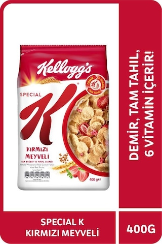 Kellogg's Special K Kırmızı Meyveli Pirinç Gevreği 400 G