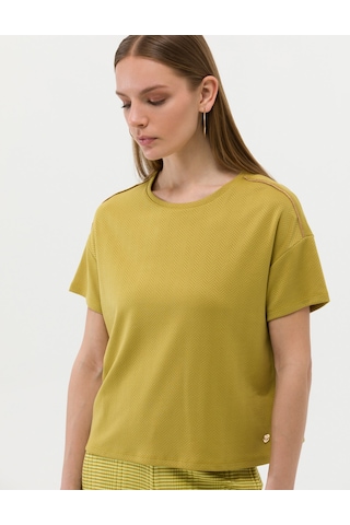 Pierre Cardin Yeşil Regular Fit Tişört 50269359-vr235 Diğer