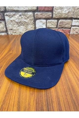 Hamze Hiphop Snapback Rapper Baseball Drip Unisex Şapka Cap Lacivert