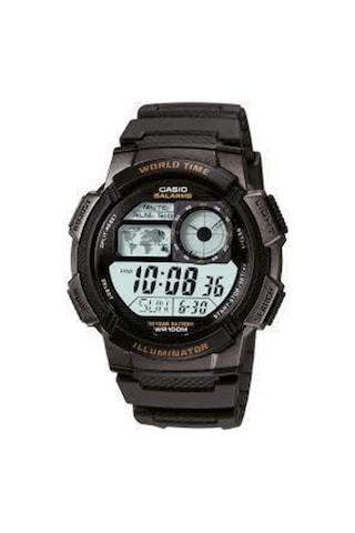 Casio Ae1100w Uyumlu Siyah Silikon Saat Kordonu Diğer