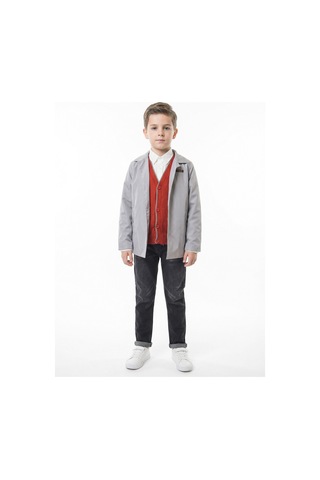 Xo Kids Erkek Çocuk 4lu Alt Üst Takım 6-9 Yaş 13219 Gri
