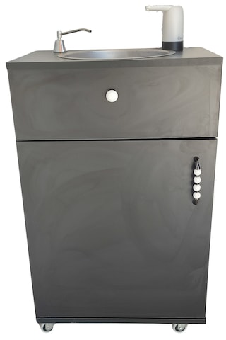 Seyyar Lavabo L20 Siyah Siyah