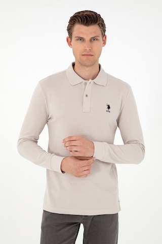 U.s. Polo Assn. Erkek Taş Sweatshirt 50297904-vr049 Tas