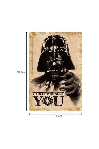Pyramid International Star Wars Baskı, Ahşap, Çok Renkli, 61 X 91,5 Cm