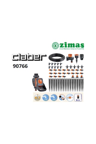 Claber 90766 Tımer Kıt 20 Logıca Damla Sulama Ve Zamanlayıcısı