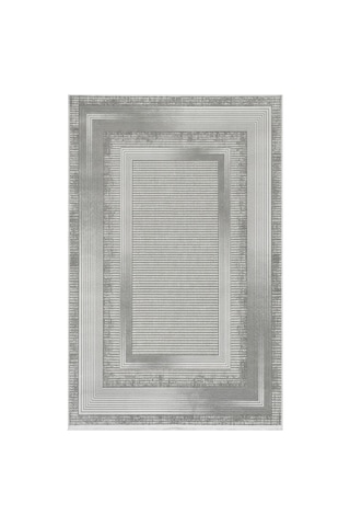 Merinos Vista Gri Renk %100 Akrilik Yumuşak Dokulu Salon Oturma Odası Halısı 79323-95