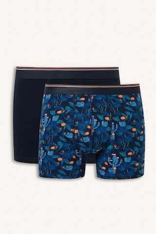 Defacto Regular Fit Elastik Bel 2li Boxer Seti I7820ax26aunv135 Lacivert-nv135