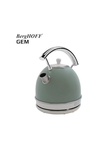 Gem Retro 1, 7 L Su Isıtıcı 2200 W, Paslanmaz Çelik Gövde Mint Yeşil