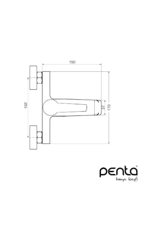 Penta P904g Agena Banyo Bataryası Altın