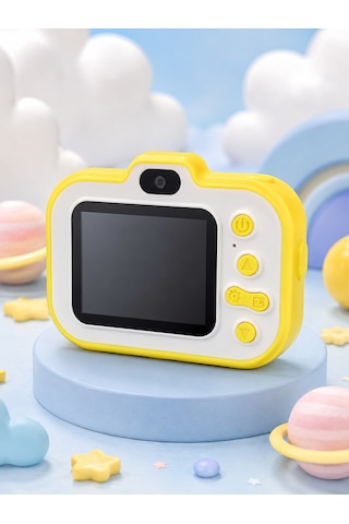 Çocuk Dijital Fotoğraf Makinesi Şarjlı Video Kamera 2.0 İnç Tft Renkli Ekran