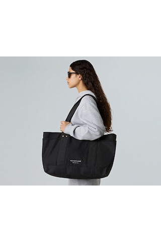The North Face Circular Cotton Tote Omuz Çantası Nf0a88tnjk31siyah Siyah