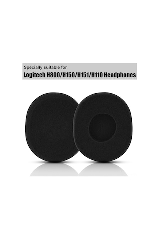 Tenfowee Logitech H800 H150 H151 H110 Kulaklık İçin Yumuşak Köpük Örtüsü - Ses Kaybı Olmadan Konforlu, Nefes Alır Ve Ergonomik Tasarım Diğer