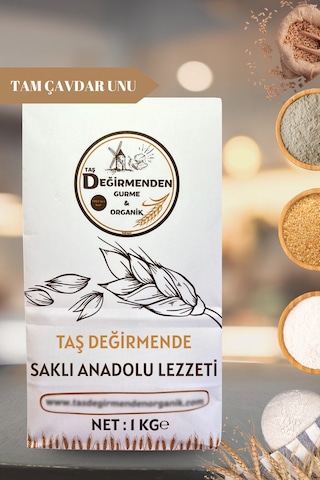 Tam Çavdar Unu - 1 Kilo