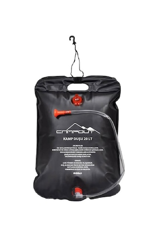 Campout Kamp Duşu 20lt Siyah