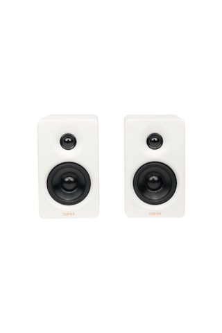 Edifier M60 Multimedia Kompakt Masaüstü Bluetooth Hoparlör - Beyaz Alüminyum Stand