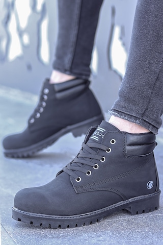 Vojo Arex Suya Dayanıklı Casual Kışlık Erkek Bot 267800001819 901 Siyah-nubuk Siyah-nubuk