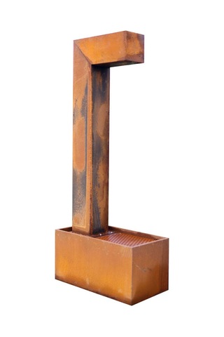 Corten Tekli Su Perdesi