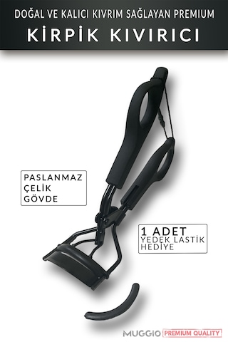 Muggio Eyelash Curler Premium Kirpik Kıvırıcı