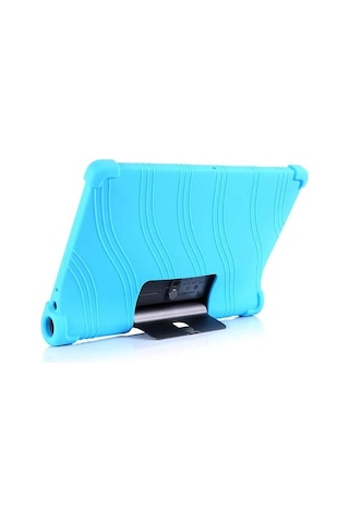 Microcase Lenovo Uyumlu Yoga Smart Tab Tb-X705F Silikon Kılıf Turkuaz