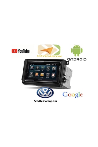 Volkswagen Polo Golf Caddy Uyumlu Androidli 7”Double Teyp Wifi