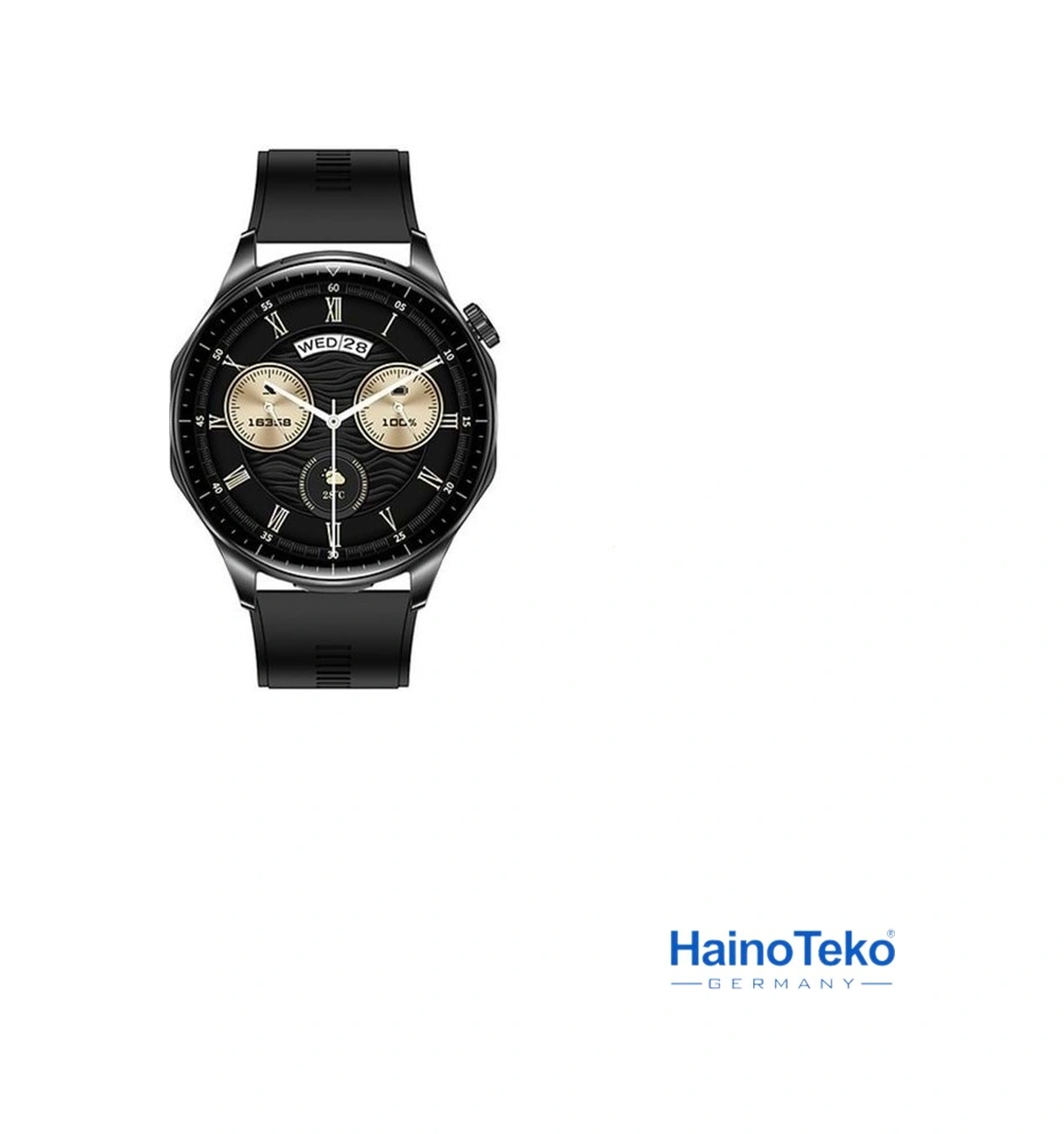 Haino Teko Teko-12 Watch Ultra 12 Amoled Ekran Akıllı Saat Bluetooth Kulaklıklı 3 Kordonlu