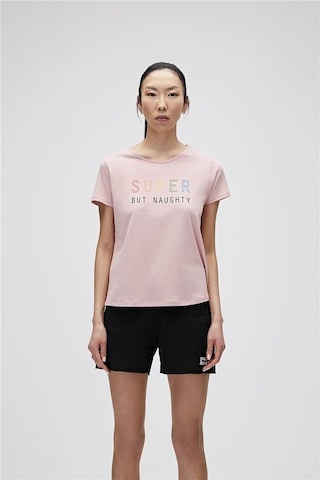 Bad Bear 21.03.07.009-c39 Super Tee Kadın T-shirt Pembe