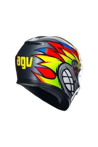 Agv Kask K 3 Grey Yellow Red Xl Renli