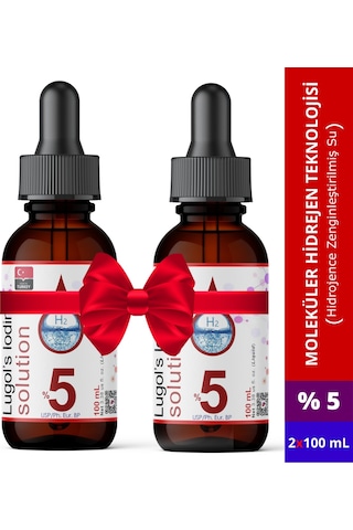Dolar Kimya Lugol İyot Çözeltisi %5 Roll-On 2 x 100 ML