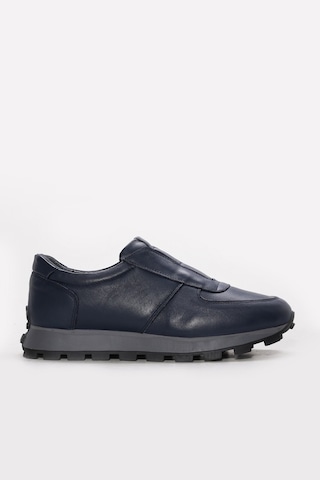 Fast Step Hakiki Deri Erkek Casual Ayakkabı 154ma708-1 Lacivert