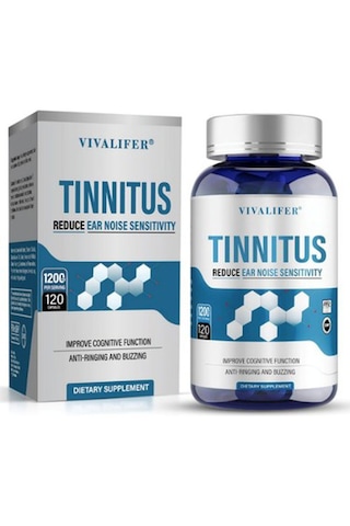 Vıvalıfer Tinnitus Relief For Ringing Ears Cognitive 1200mg 120 Caps