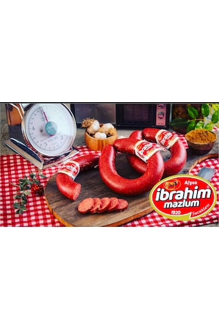 Afyon İbrahim Mazlum Dana Kangal Sucuk 1 KG