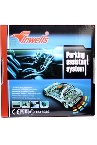 İnwells Park Sensörü E2 Ekranlı Ses İkazlı Gri