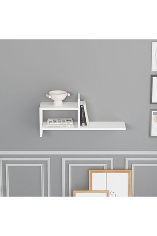 Hisar Duvar Rafı Beyaz