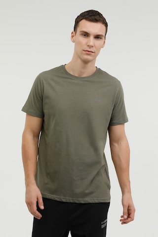 Kinetix M-sn220 Basıc C Neck T-sh Haki Erkek Kısa Kol T-shirt Haki