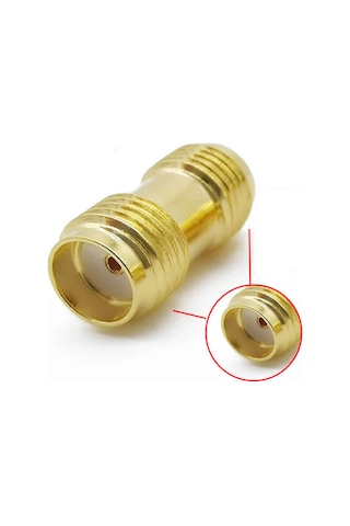 Sma Dişi To Sma Dişi Adaptör Soket Altın Kaplama Soket 0-6ghz Rf