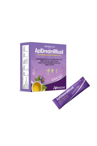 Apimedicine Apidreamritual Fonksiyonel Bitki Ekstrakt Çayı 12 Stick 84 G Stick Bitki Çayı Ekstrakt Form Günlük Bitki İçeceği