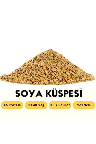 5 Kg Soya Küspesi 46 Protein Toz Protein Kaynağı Tüm Hayvanlara Uygun