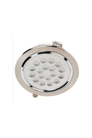 Krom Kasa Hl677L Horoz Marka 18+1 Power Ledli Sarı Işık Spot