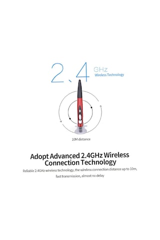 Jms 2.4 GHz Kablosuz Optik Presenter Flip Kalem Mouse