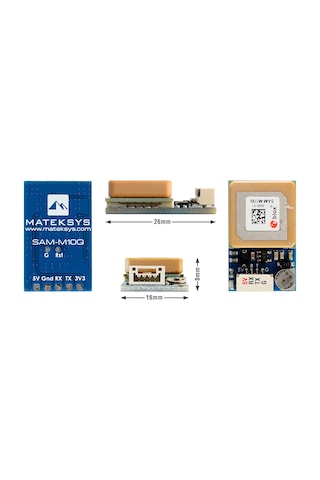 Matek Systems Gnss & Compass Sam-m10q Gps