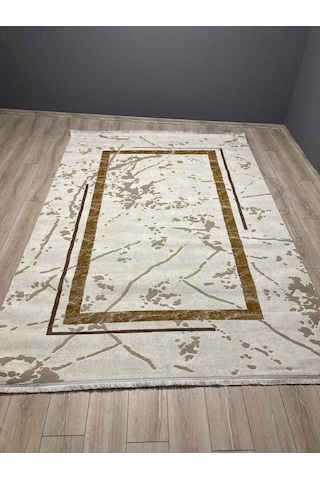 Yağmurser Halı Altın Varaklı 200x290 Ebatlı+yumuşak Halı
