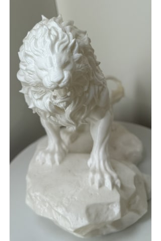 3d Baskı Biblo Aslan Renklendirilebilir
