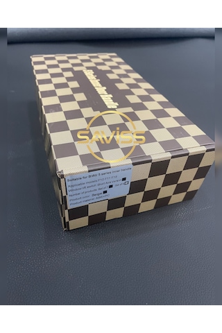 Bmw 5 Serisi F10/f11/f18 Uyumlu Cam Düğme Çerçeveleri 7'li Set Be
