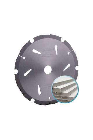 Flamex 184x1.8x30mm 6 Diş Pcd Dairesel Fibercement Kesim Testeresi Betopan, Hekimboard, Ekobord