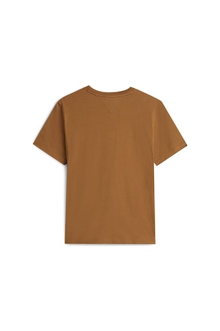 Tommy Hilfiger Brand Love Small Center Tee Erkek Kahverengi T-shirt - Mw0mw41453 Kahverengi