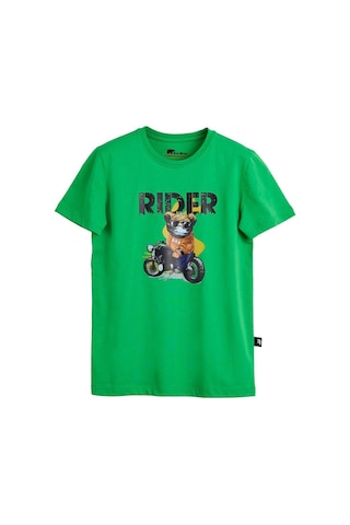 Bad Bear Fiery Çocuk Tişört 24.06.07.005-c13 Yeşil