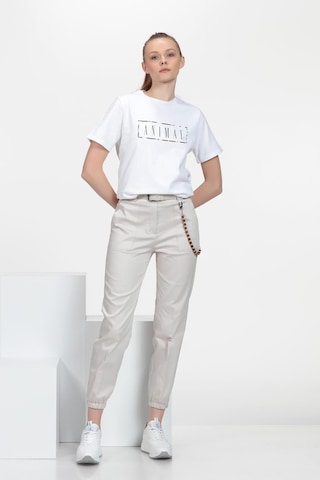 Jogger Pantolon Beyaz